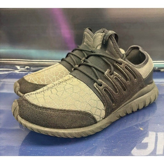 Adidas Tubular Radial Black Gray (2016) S81919 Mens running sneakers size 6.50