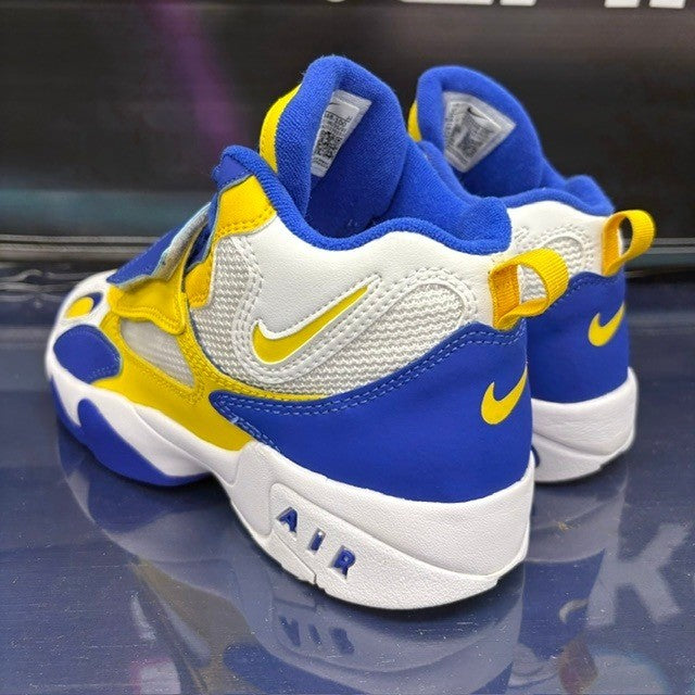 Nike Air Max Speed Turf White Blue Rams (2022) DZ4448-100 Youth sneakers size 6Y3
