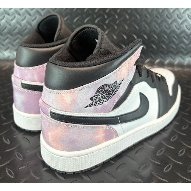Nike Air Jordan 1 Mid SE Black Bleached Coral DM1200-001 Mens sneakers size 122