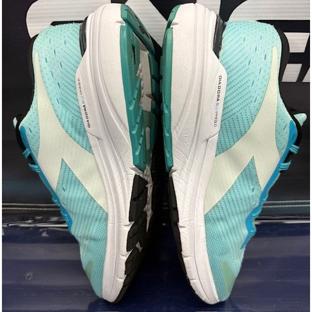 Diadora Mythos 6 Blusheild Teal White Blue C9057 Womens sneakers size 7.55
