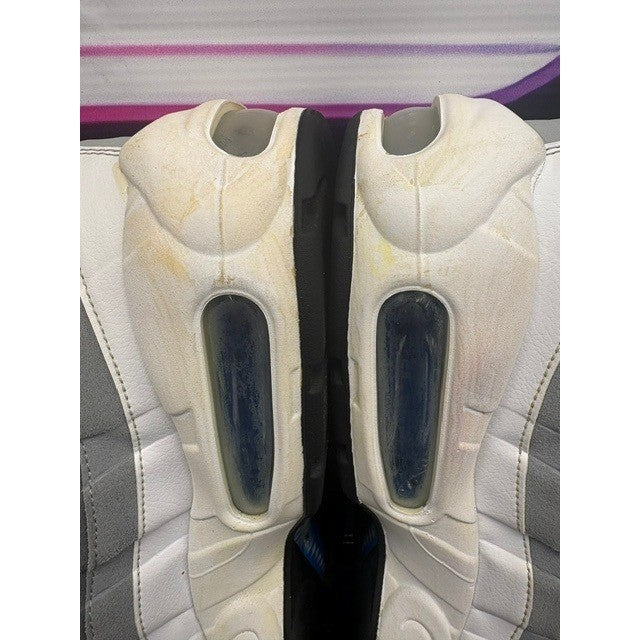 Nike Air Max 95 White Hyper Cobalt Blue (2014) 609048-108 Mens sneakers size 127