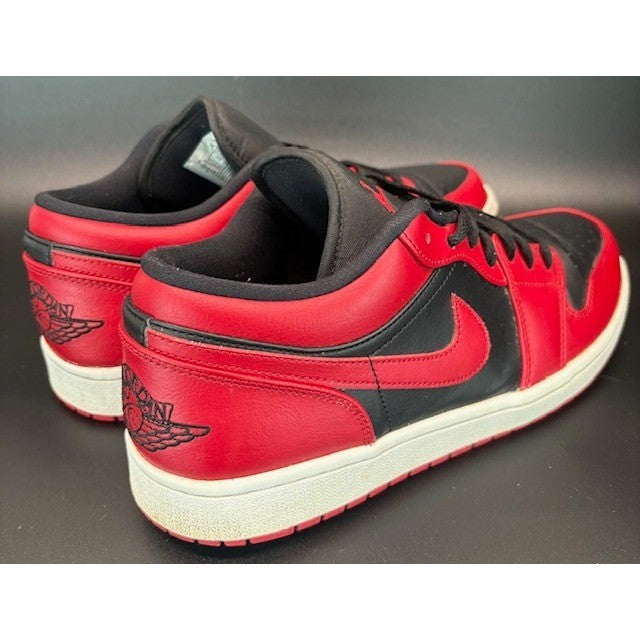 Nike Air Jordan 1 Retro 2020 OG Low Top Reverse Bred Sneakers mens size 11.52