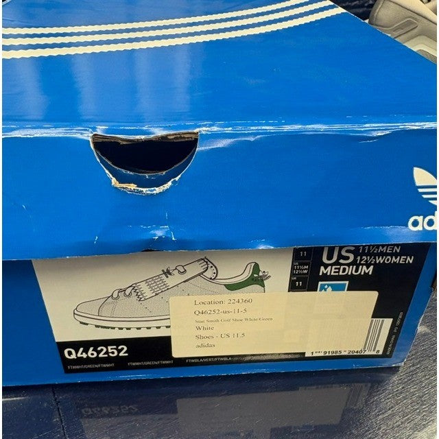 Adidas Stan Smith Golf Spikeless White (2022) Q46252 Mens sneakers size 11.57