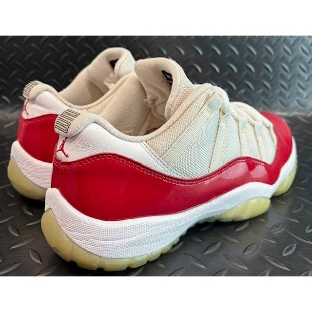 Jordan 11 Retro Low Cherry (2016) Red White 528895-102 Mens sneakers size 9.52