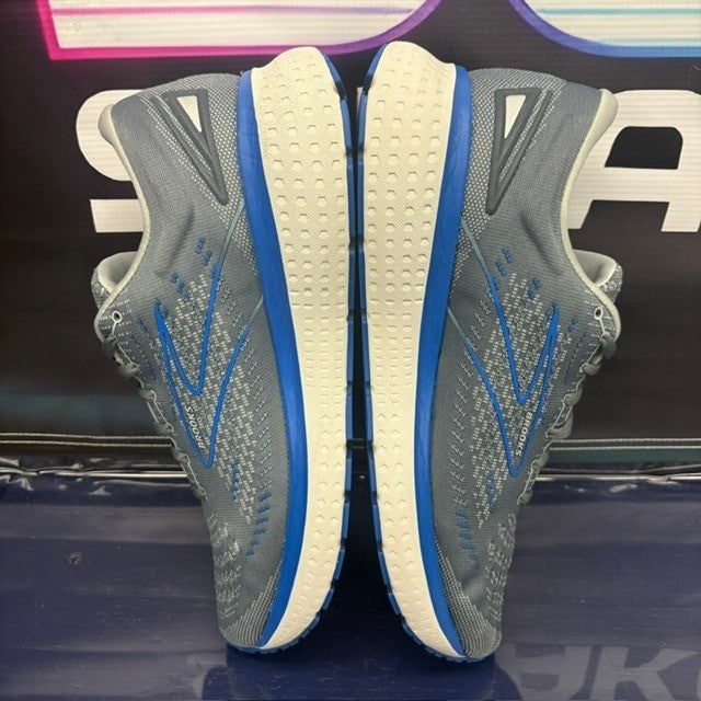 Brooks Glycerin 19 Grey Blue White (2021) 1103561D095 Mens sneakers size 11.55