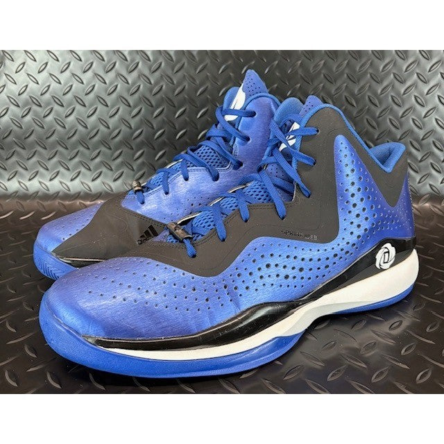 Adidas Derrick D Rose III 773 Collegiate Royal Basketball Sneakers Mens size 130