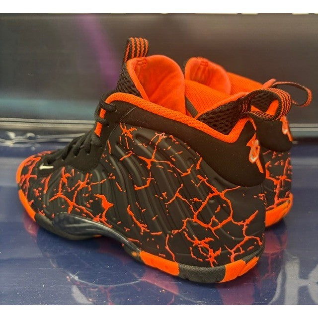 Nike Little Posite One Lava (2015) 644791-010 Youth sneakers size 5Y3
