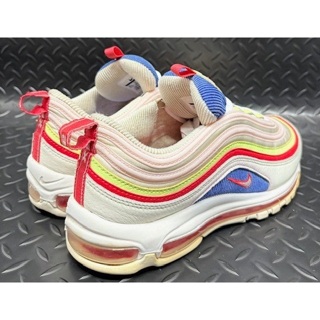 Nike Air Max 97 Corduroy White Womens Sneakers size 10.5 or mens size 9 or 9.52