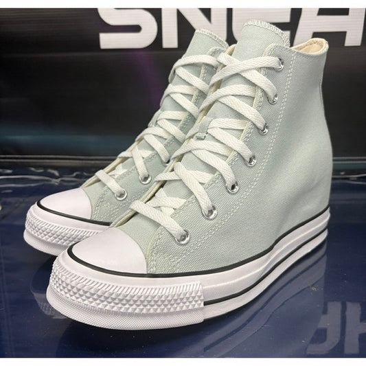 Converse Chuck Taylor All Star Light Mint A13532C Womens Wedge sneakers sz 10.50