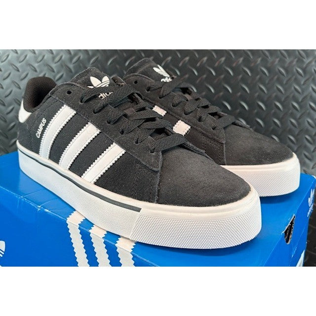 Adidas Originals Campus Vulc J Black White Gum IH8038 Mens sneakers size 71