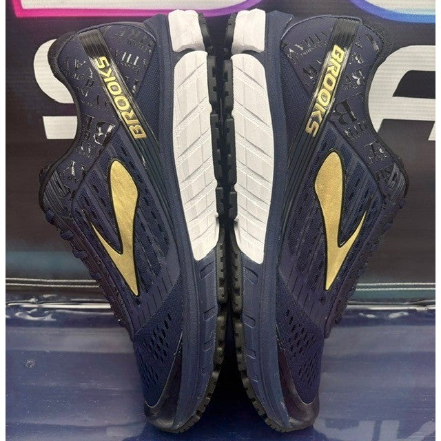 Brooks Ghost 9 Navy Blue Gold (2017) 1102331D490 Mens sneakers size 11.55