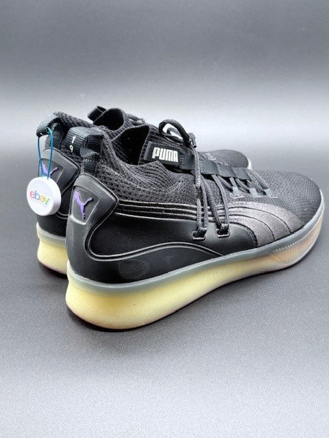 Authentic PUMA Clyde Court Purple Glow Mens Sneakers size 13 Black2