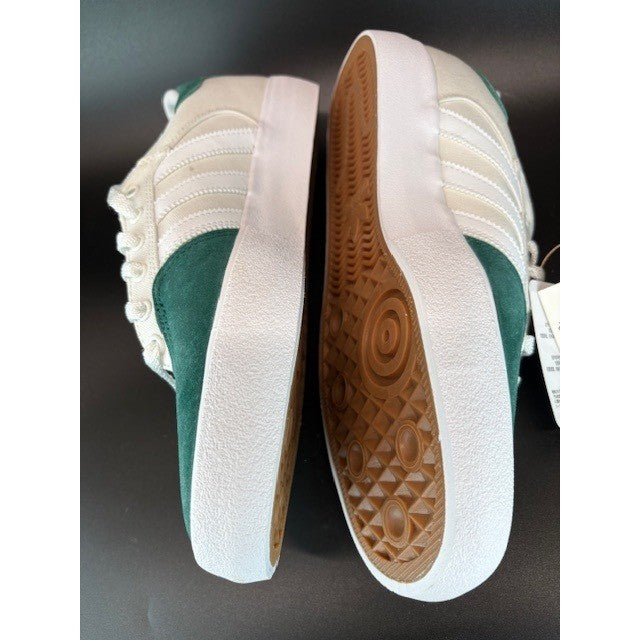Adidas Matchbreak Super White College Green Skateboarding Sneakers Mens Size 9.55