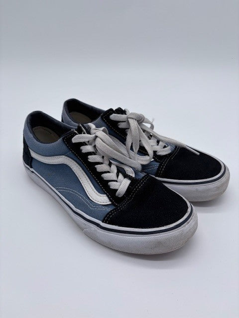 Size 6.5 - VANS Old Skool Low Top Pro Navy Suede Blue womens low top sneaker1