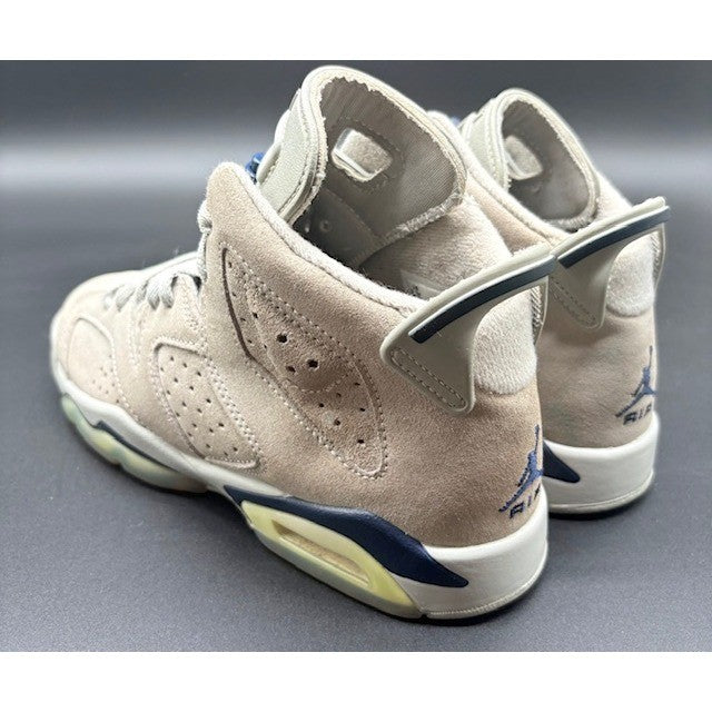 Air Jordan 6 Retro GS Georgetown Grey Basketball Sneakers Womens size 7 or 5.5Y4