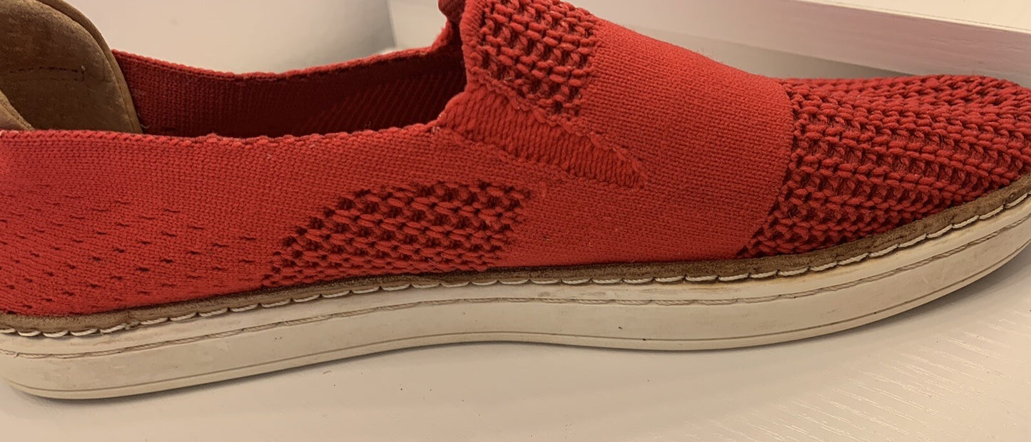 UGG Australia Sammy Women's Tango Red Slip On Casual Size 7 Knit6