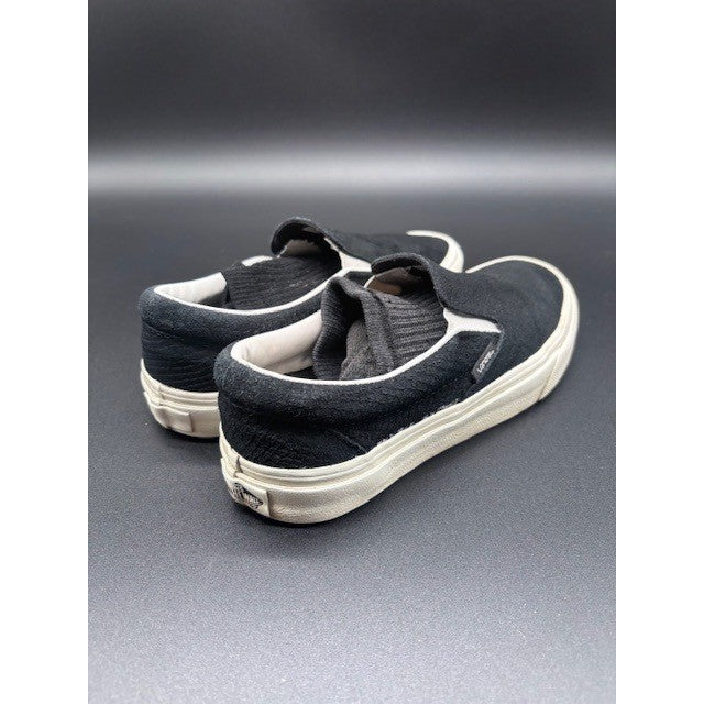 Vans Classic Slip On Black Suede Skate Shoes Sneakers Mens size 52