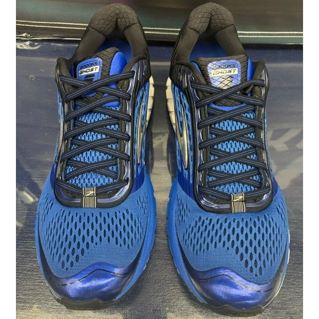 Brooks Ghost 9 Blue Black Silver (2017) 1102331D404 Mens sneakers size 11.54