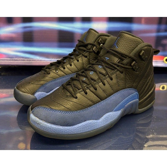 Jordan 12 Retro Black Game Royal 153365-014 Youth sneakers size 5Y0