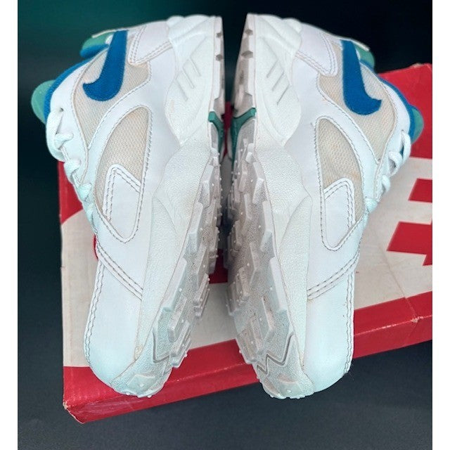 Vintage Nike Ceres Pantheon 1995 White Blue Green mens size 8.56