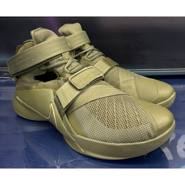 Nike LeBron Soldier IX 9 Olive Green (2016) 749490-223 Mens sneakers size 131