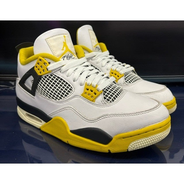 Jordan 4 Retro Vivid Sulfur (2024) AQ9129-101 Womens sneakers size 11 / 9.5 Men1