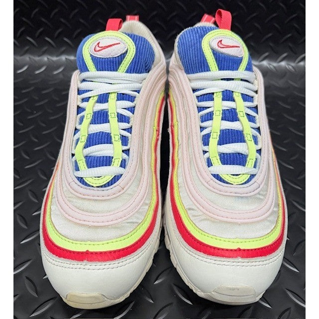 Nike Air Max 97 Corduroy White Womens Sneakers size 10.5 or mens size 9 or 9.54