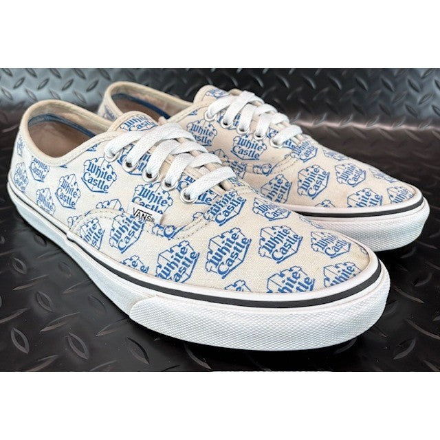 Vans X Supreme OTW White Castle TC6D Low Tops RARE Mens sneakers shoes size 8.51