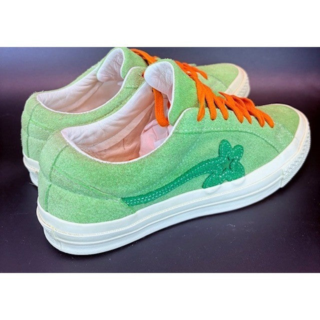 Converse Ox Tyler the Creator Golf Le Fleur Jade Lime Orange mens sneakers sz 82