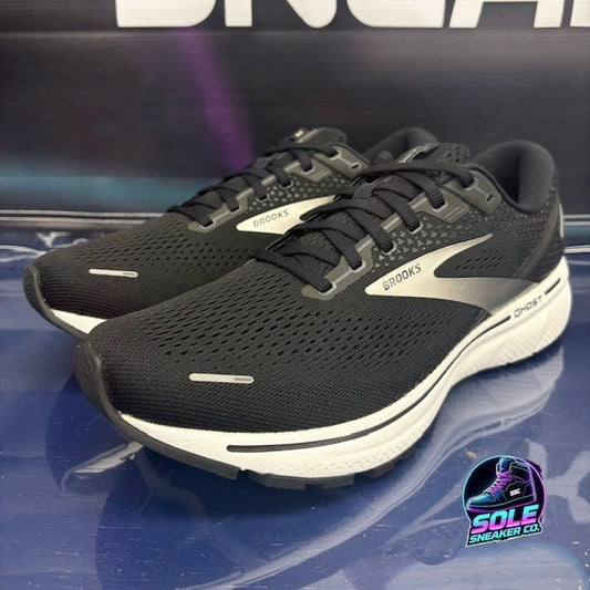 Brooks Ghost 14 Black Silver (2021) 1103691D057 Mens sneakers size 11.50