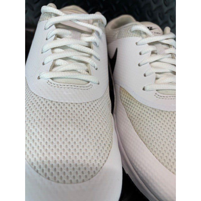 Nike Air Max Thea White Black 599409-103 Womens athletic sneakers size 8.55