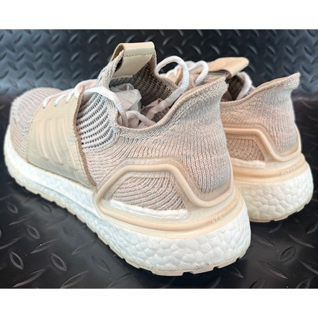 Adidas Ultra Boost 18 Tan White G27492 Womens athletic sneakers size 10.53