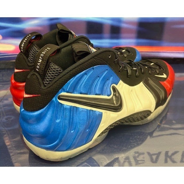 Custom Foamposites 8 of 68 pairs Red White Blue All Stars Mens sneakers size 142