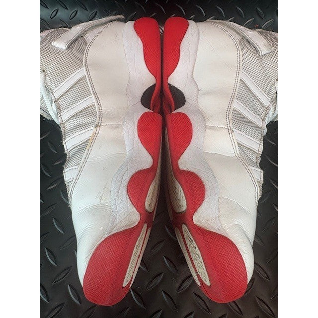 Jordan 6 Rings White University Red Black 322992-160 Mens sneaker size 8.55