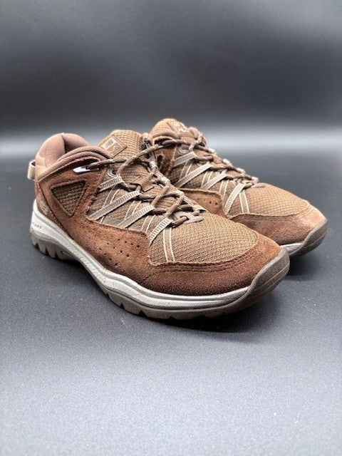 New Balance 669 Womens Trail Sneakers Shoes Size 8 Brown Leather super soft1