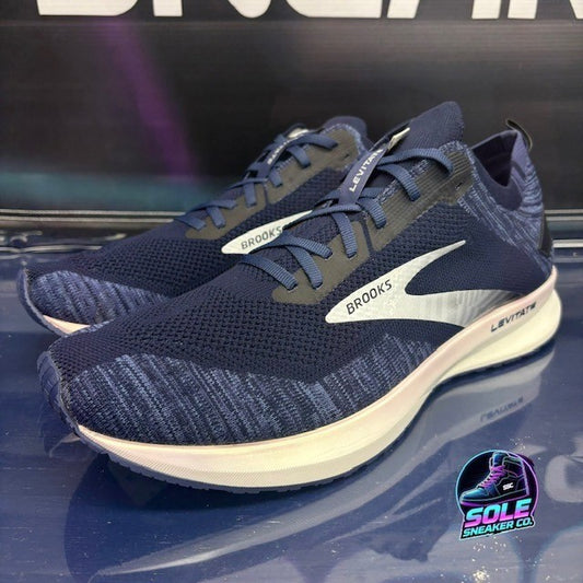 Brooks Levitate 4 Navy Blue Silver (2020) 1103451D439 Mens sneakers size 11.50