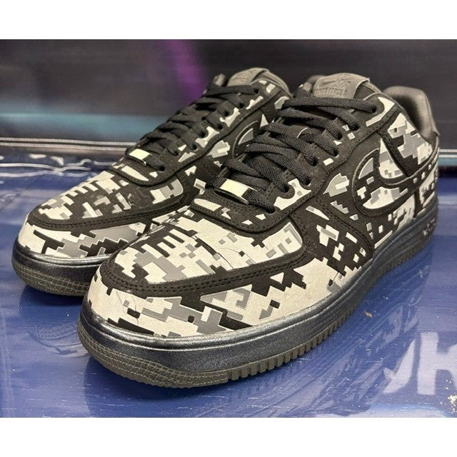 Nike Lunar Force 1 Low Digi Camo Black (2012) 577659-001 Mens sneakers size 11.50