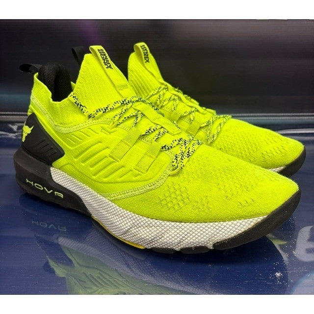 Under Armour Project Rock 3 High Vis Yellow Black (2020) Mens sneakers size 111