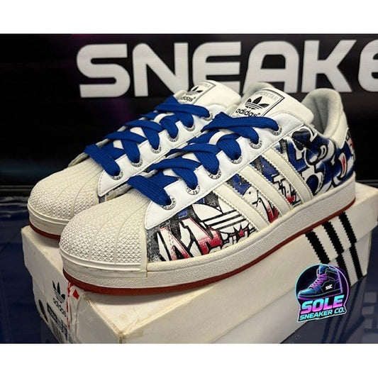 Adidas Superstar 35th Anniversary Graphic (2004) 133626 Mens sneakers size 130