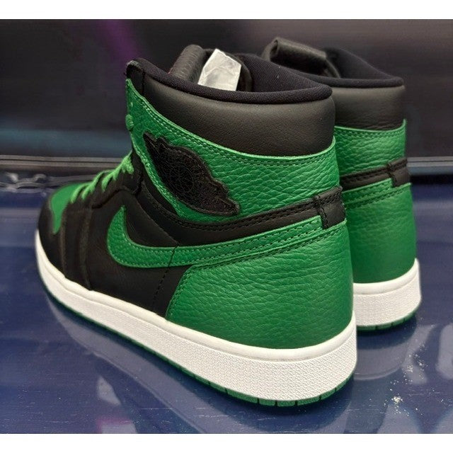 Jordan 1 Retro High Pine Green Black (2019) 555088-030 Mens sneakers size 9.53
