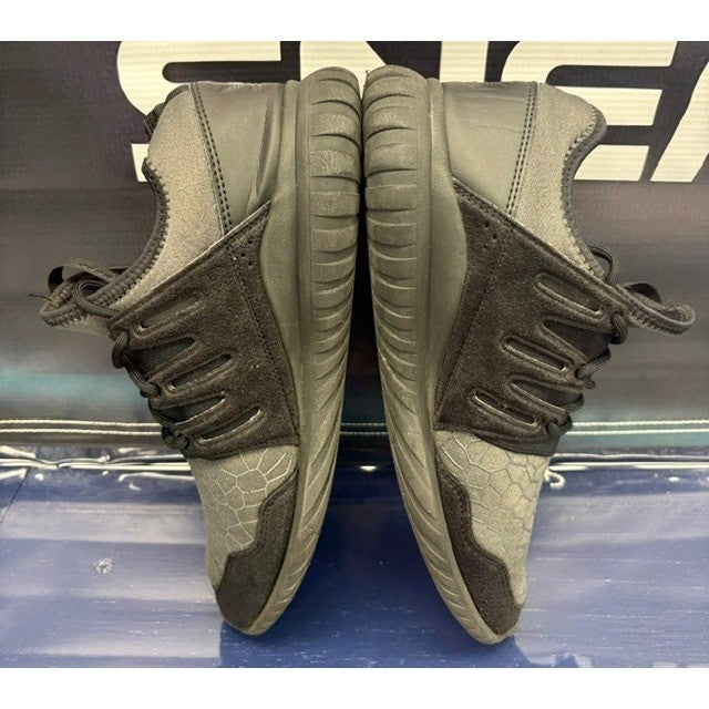 Adidas Tubular Radial Black Gray (2016) S81919 Mens running sneakers size 6.55