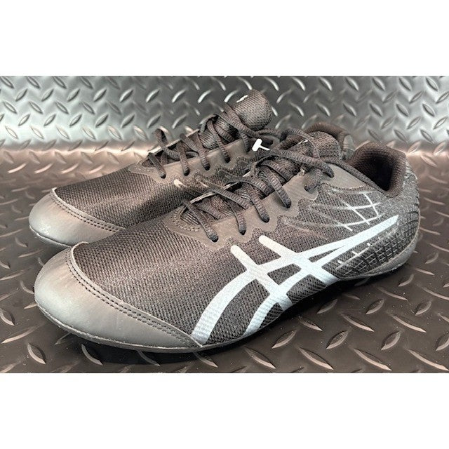 Asics Rhythmic 3 Dance Shoe Black Grey Womens size 7 sneakers S576N0
