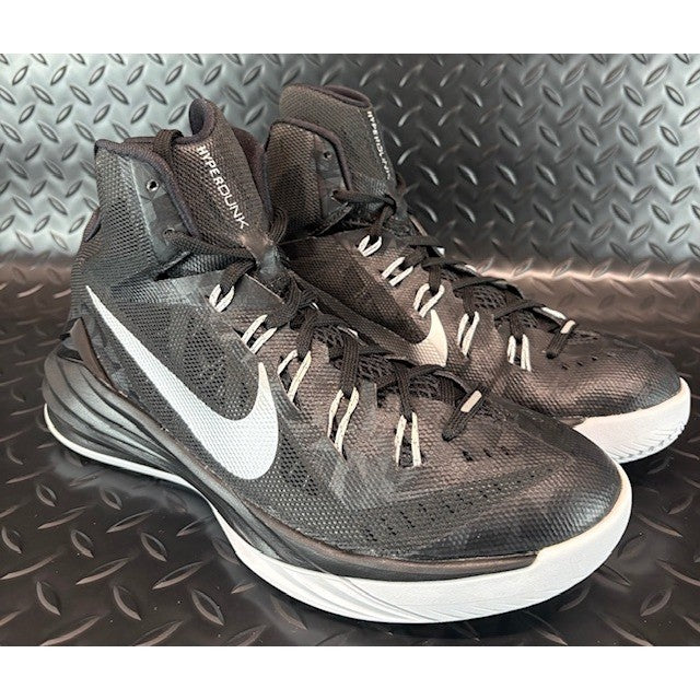 Nike Hyperdunk 2014 TB Mens Basketball Sneakers Athletic Black White size 7.51