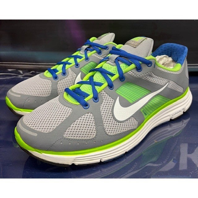 Nike Lunar Elite Grey Green (2009) 386477-012 Mens sneakers size 110