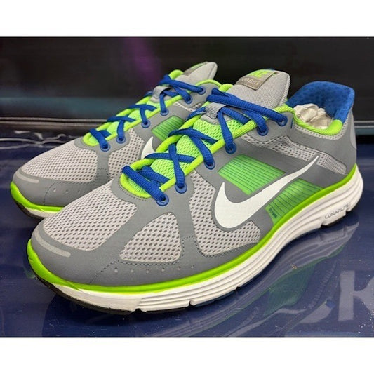 Nike Lunar Elite Grey Green (2009) 386477-012 Mens sneakers size 110