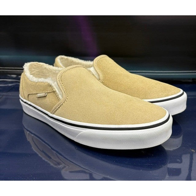 Vans Asher OTW Desert Taupe 751505 Womens suede slip-on sneakers size 8.51