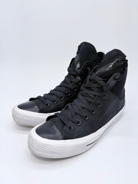 Converse MA-1 SE High Top Trainers Black Leather Mens size 10 sneakers shoes0