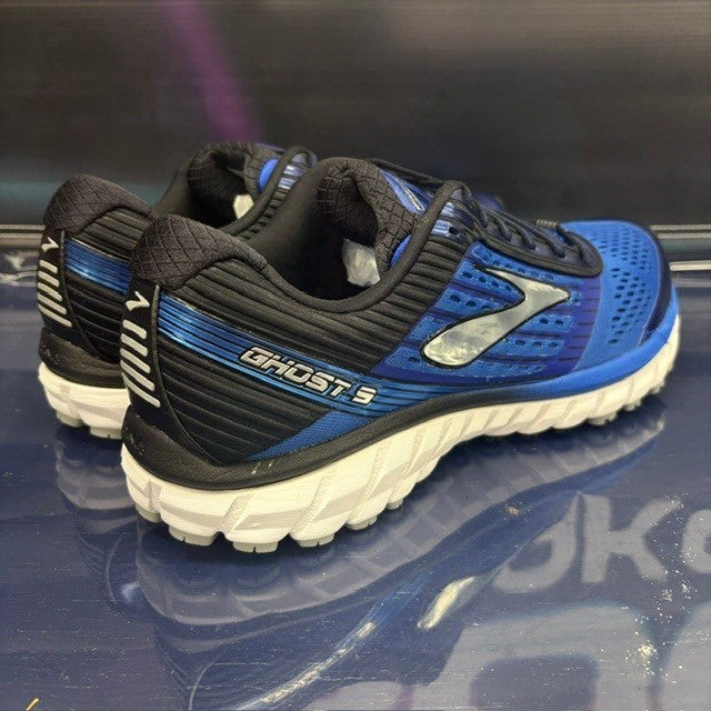 Brooks Ghost 9 Blue Black Silver (2017) 1102331D404 Mens sneakers size 11.52