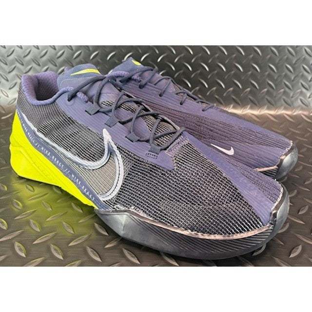 Nike React Metcon Turbo Navy Blue Lime Green CT1243-400 Mens sneakers size 131