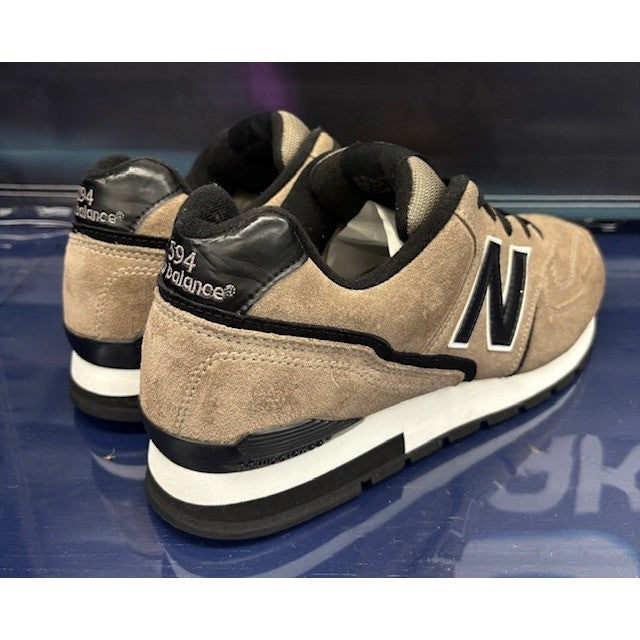 New Balance 594 Tan Black White M594GKS Mens suede sneakers size 11.52